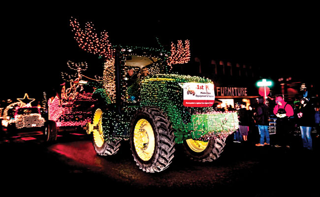 Lighted Farm Implement Parade - Sunnyside, WA